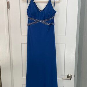 Royal Blue Evening Dress/Prom Dress by Kaleidoscope - Size UK12 EUR38